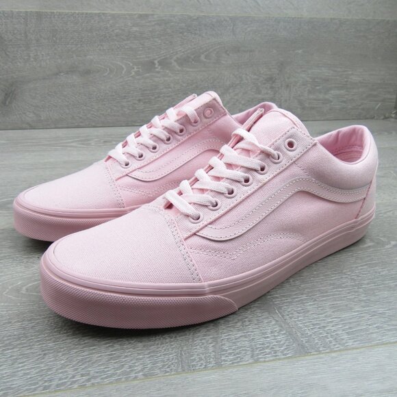 Vans Old Skool Pastel Mono Pink Mens Size 8 / Womens Size 9.5 NEW - Picture 4 of 13